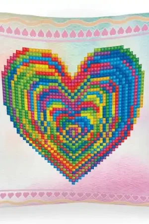 Offerta Del Giorno Kit cuscino ricamo diamante - Amore - Diamond Dotz