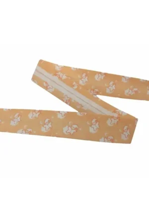 Economico Passamaneria Sbieco Salmone Stampa Bimbo Nuvola Alto 20 Mm