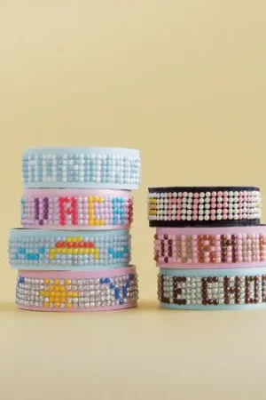 Sconto Porta-diamanti - Set di 6 braccialetti con ricamo di diamanti - Diamond Dotz Freestyle