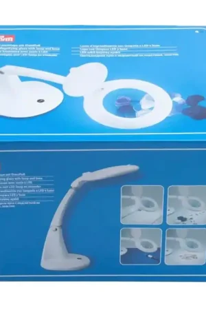 Lente d'Ingrandimento con Lampada LED e Base - Prym Nuovo Arrivo