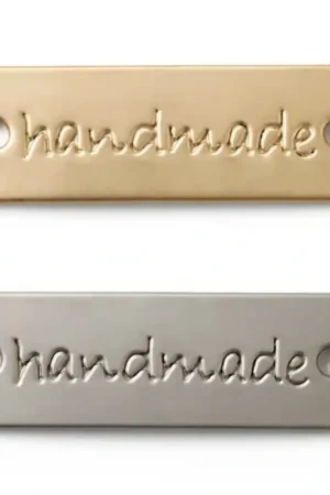 Pack di 2 Etichette in Metallo Handmade - Prym Nuovo Arrivo