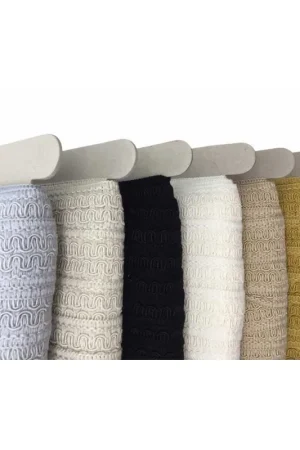 Acquista Ora 25 Mt Passamaneria Copripunto Largo Tramezzo Doppia Onda Alto 35 Mm