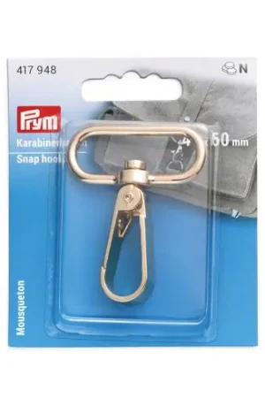 Subito Disponibile Moschettone  - Oro - 40 x 60 mm - Prym