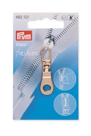 Promozione Esclusiva Linguetta per la chiusura - Fashion zipper - occhiello dorato - Prym