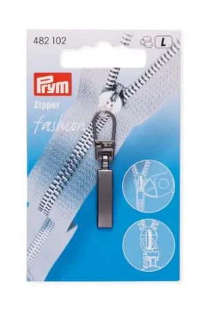 Linguetta per la chiusura - Cerniera moda - metallo grigio scuro - Prym Miglior Prezzo