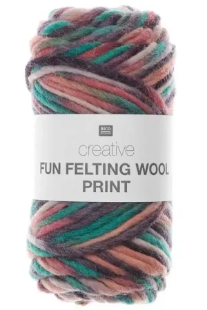 Rico Design Creative Fun Felting Wool Print Esclusivo