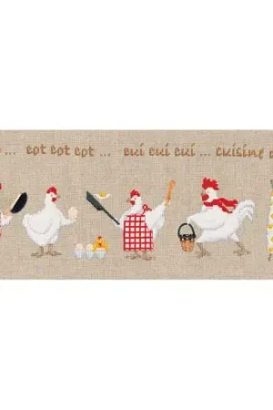 Consegna Rapida kit ricamo a punto croce - Piccole casalinghe - Le Bonheur des Dames