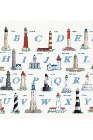 kit ricamo a punto croce - Fari - Le Bonheur des Dames Compra Oggi Stesso