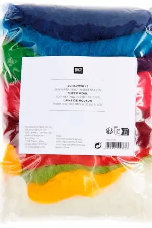 Offerta Lampo Pack di Lana per Infeltrimento - Rico Design