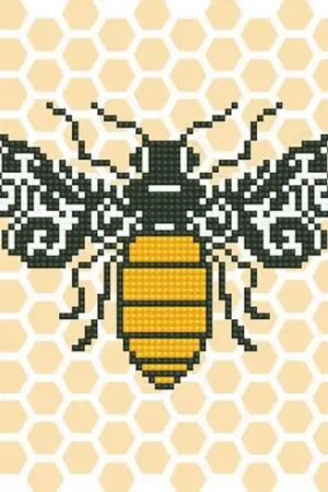 Promo Stagionale Kit ricamo diamante - Ape - Diamond Art