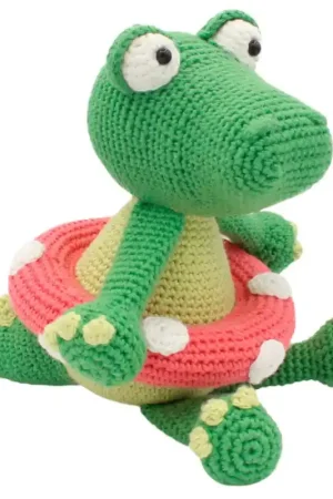 Consegna Rapida Kit Amigurumi - Coccodrillo Klaas - Hardicraft