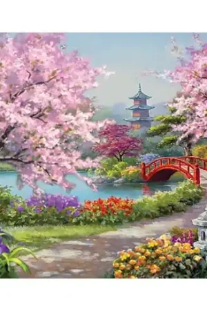 Scelto Dai Clienti Kit ricamo diamante - Giardino giapponese - Collection d'Art
