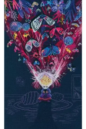 kit ricamo a punto croce - Nella luce - RTO Offerta