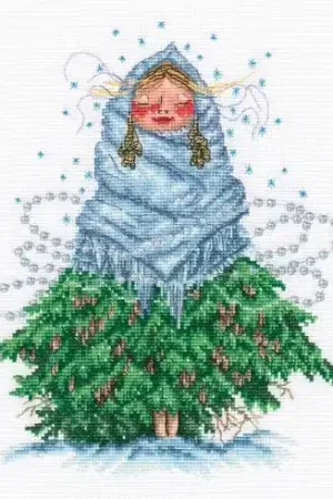 kit ricamo a punto croce - Non avere freddo! - RTO Soddisfatti O Rimborsati