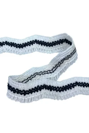 Passamaneria Bordo Sfrangiato Anellato Copripunto Alto 2 Cm Subito Disponibile