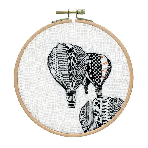 Kit di punti da ricamo - Mongolfiere - Le Bonheur des Dames Offerta