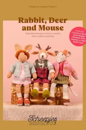 Rabbit Deer and Mouse by Jacquelien Twijnstra Vendita Finale