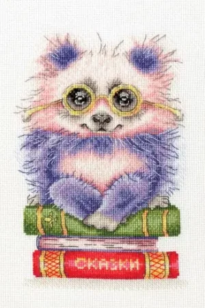 Super Prezzo kit ricamo a punto croce - Amanti del libro - Toison d'or