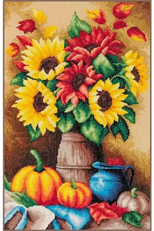 Ultimissimo Modello Kit di Punto Croce Autumn Still Life - Lanarte