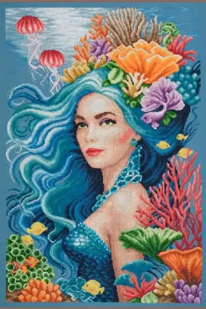 Bestseller Kit di Punto Croce Beauty of the Sea - Lanarte