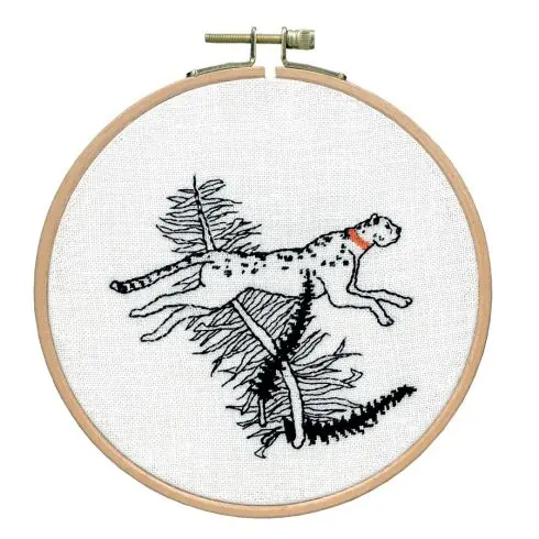 Prezzo Conveniente Kit di punti da ricamo - La corsa del ghepardo - Le Bonheur des Dames