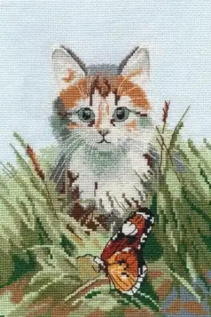 kit ricamo a punto croce - Incontro meraviglioso - Oven Offerta Lampo