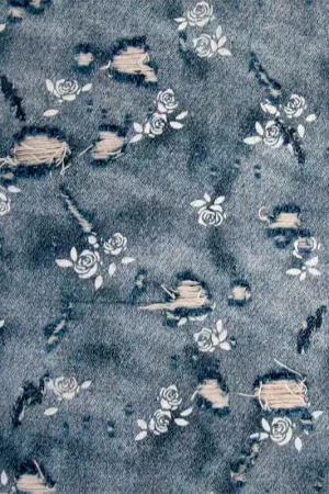 Tessuto Denim Katia - Roses Occasione Imperdibile