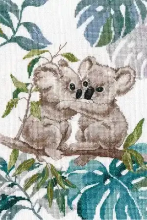 kit ricamo a punto croce - Koala - Oven Più Venduto