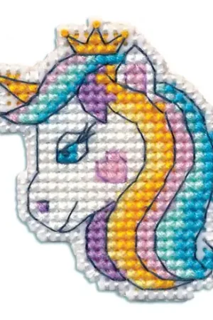 Miglior Prezzo Kit di ornamenti da ricamare - Distintivo Unicorno 2 - Oven