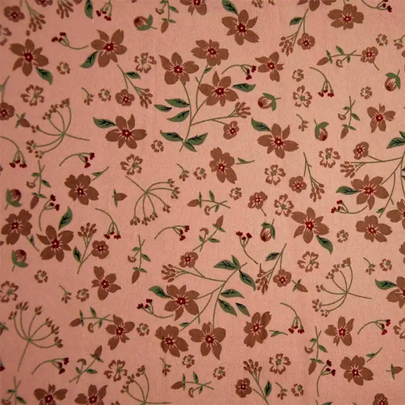 Tessuto Flannel Cotton Print Katia - Green Utopia Flowers Acquista Ora