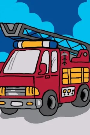 Compra Online Kit di tela per bambini - Il camion di pompiere - Luc Créations