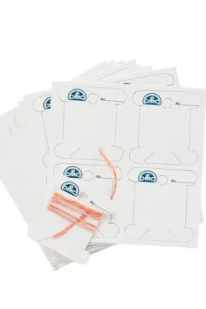 Miglior Prezzo Stoccaggio per i fili - 56 carte di cartone per i fili - DMC