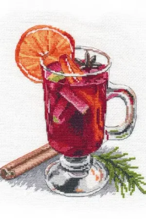 Occasione kit ricamo a punto croce - Vin brulè - Oven