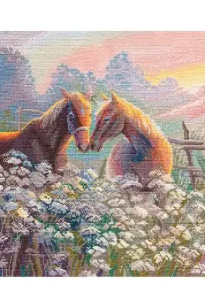 Spedizione Gratuita kit ricamo a punto croce - Sogni della sera - Oven