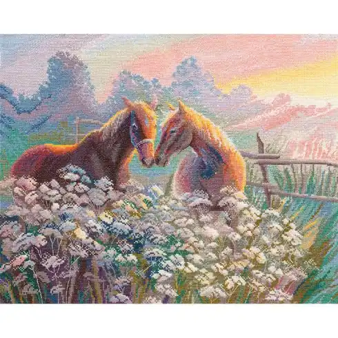 Spedizione Gratuita kit ricamo a punto croce - Sogni della sera - Oven