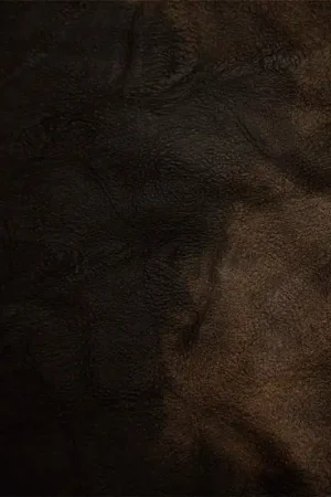 Economico Tessuto Vegan Leather Chester Katia - Black Coffee