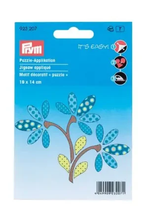 Etichetta ricamata - Ramo di un albero - Prym Nuovo Arrivo