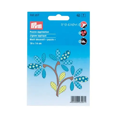 Etichetta ricamata - Ramo di un albero - Prym Nuovo Arrivo