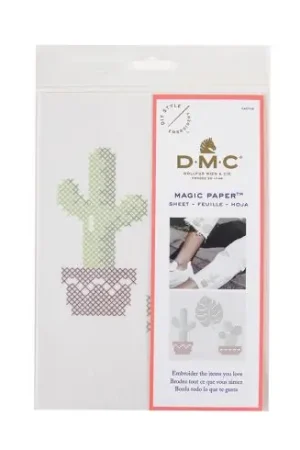 Spedito Oggi Modello per la personalizzazione - Magic paper Cactus - DMC