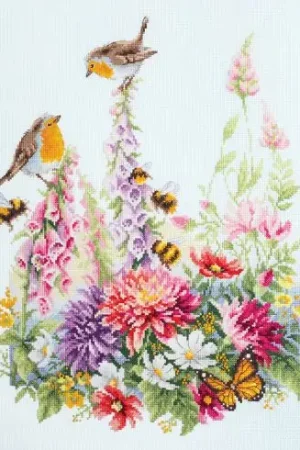 kit ricamo a punto croce - Canto dei pettirossi - Magic Needle Acquista Ora