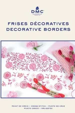Libro diagrammi - Idee di ricamo per bordi decorativi - DMC Reso Gratuito