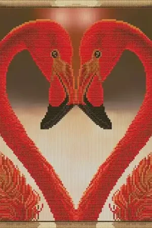 kit ricamo a punto croce - Storie di cuore - Nova Sloboda Occasione