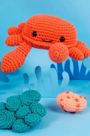Kit Amigurumi - Granchio - DMC Bestseller
