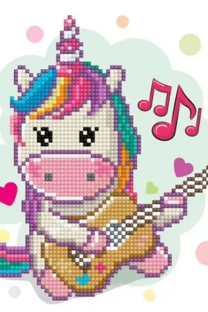 Kit ricamo diamante - La musica riempie il mio cuore - Diamond Dotz Promozione Esclusiva