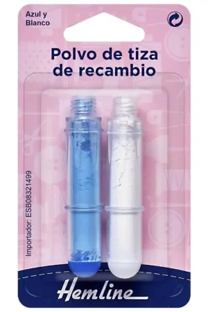 Professionale Pacchetto da 2 Ricariche di Gesso per Marcatori - Hemline