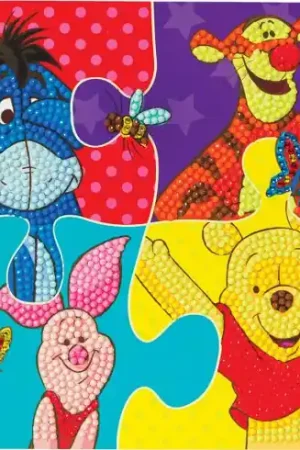 Prezzo Di Fabbrica Carta con ricamo a diamante - Winnie e i suoi amici - Crystal Art D.I.Y