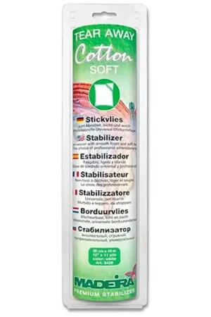 Stabilizzatore Termoadesivo Cotton Stable 30 cm x 5 metri - Madeira Direttamente Dal Produttore