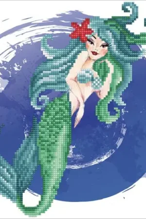 Offerta Kit ricamo diamante - Sirena - Diamond Art