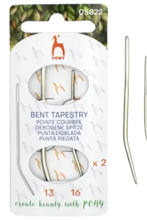 Nuovo Arrivo Aghi per Tappezzeria a Punta Curva - Pony