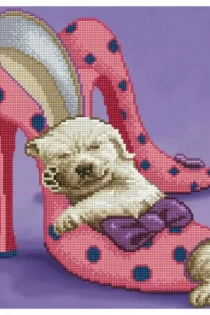 Economico Kit ricamo diamante - Pisolino nella pompa - Diamond Dotz